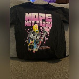 Minecraft “nope not today” t-shirt